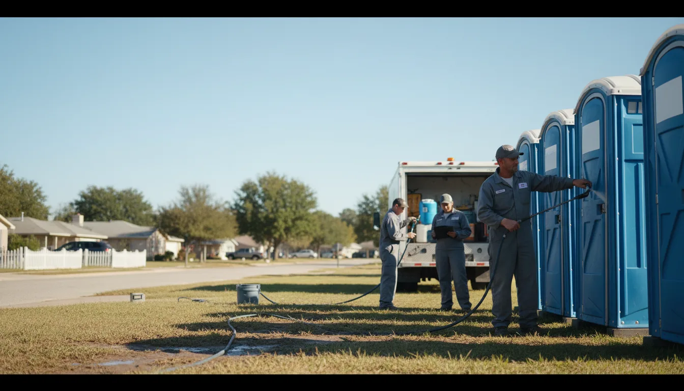 Long-Term Portable Toilet Rental in Palms, MI near me